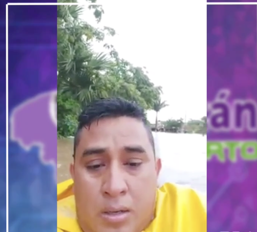 #ENTÉRATE ⚠️🌧️🌧️EN EL ESTADO DE #CAMPECHE LAS INUNDACIONES REBASARON LOS 1.50 M DE PROFUNDIDAD,