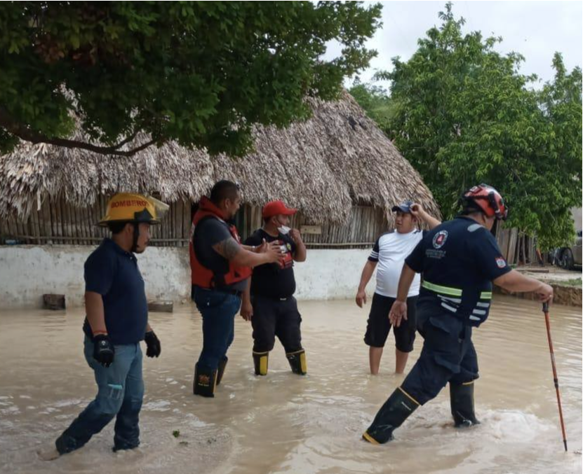 #Entérate. Protección Civil atiende comunidades afectadas por intensas lluvias.