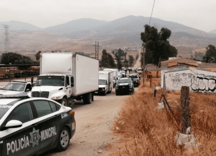 NARCOS: Catean presunta “narcobodega” sobre la carretera Tijuana-Tecate