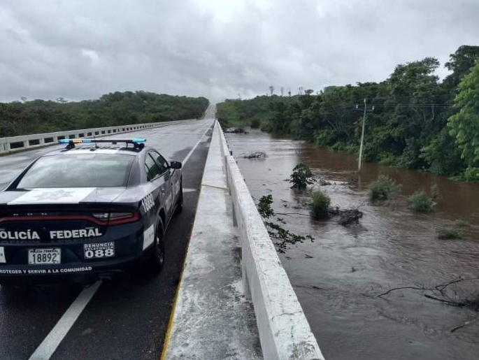 Reportan afectaciones en Quintana Roo por ‘Cristóbal’