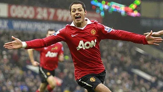 Manchester United celebra cumpleaños del Chicharito recordando sus goles