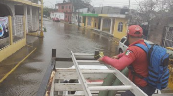 La tormenta tropical ‘Cristóbal’ golpea al sureste de México