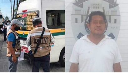 Transportistas renuentes a medidas: un detenido en Cancún por sobrecupo