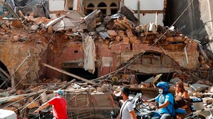 Explosión en Líbano agrava crisis por Covid-19 al saturar hospitales