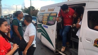 Obligarán a respetar cupo en transporte; bajarán a usuarios