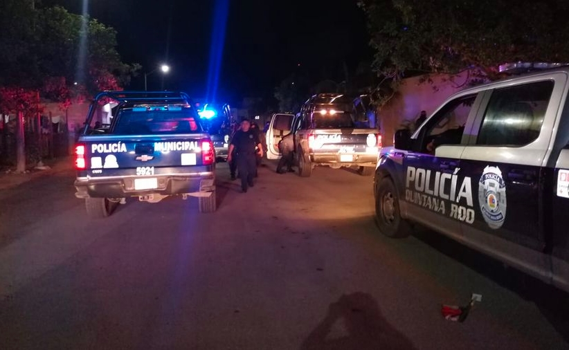 En pleno huracán hieren de bala a dos personas en Cancún