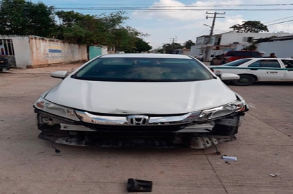 CAUSÓ ACCIDENTE POR NO CEDER PASO