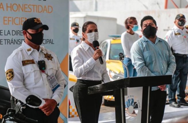 “Hoy inicia una nueva época bajo la premisa de cero tolerancia en Tránsito Municipal”; asegura Mara Lezama