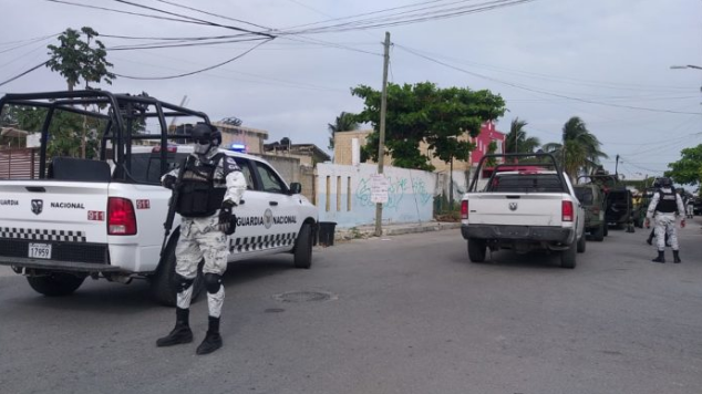 Detenidas varias personas en Cancún, involucrados en delitos de alto impacto y balacera