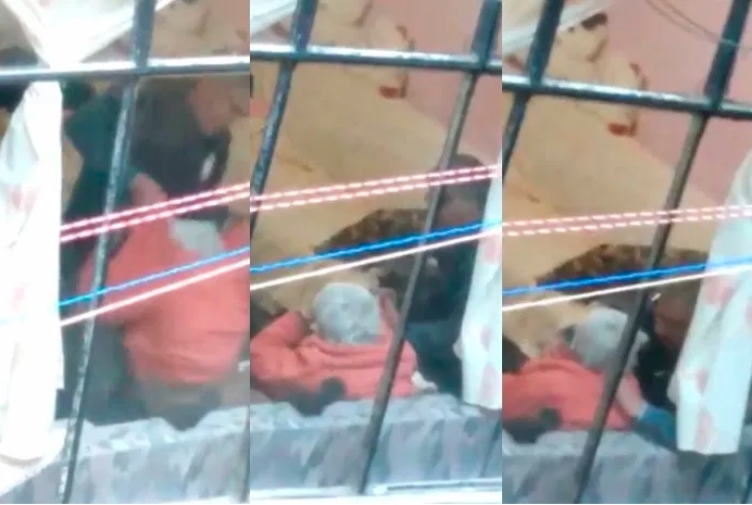 Hombre agrede brutalmente a adulto mayor en Tlalpan; podría ser su hijo (VIDEO)
