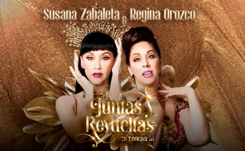 Susana Zabaleta y Regina Orozco vuelven a los escenarios de Cdmx en concierto híbrido