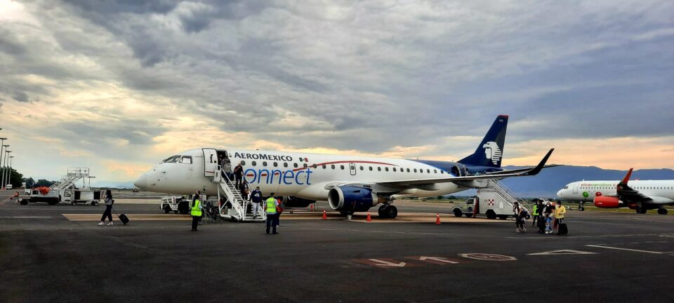 Aeropuerto Internacional de Oaxaca rompe récord de pasajeros