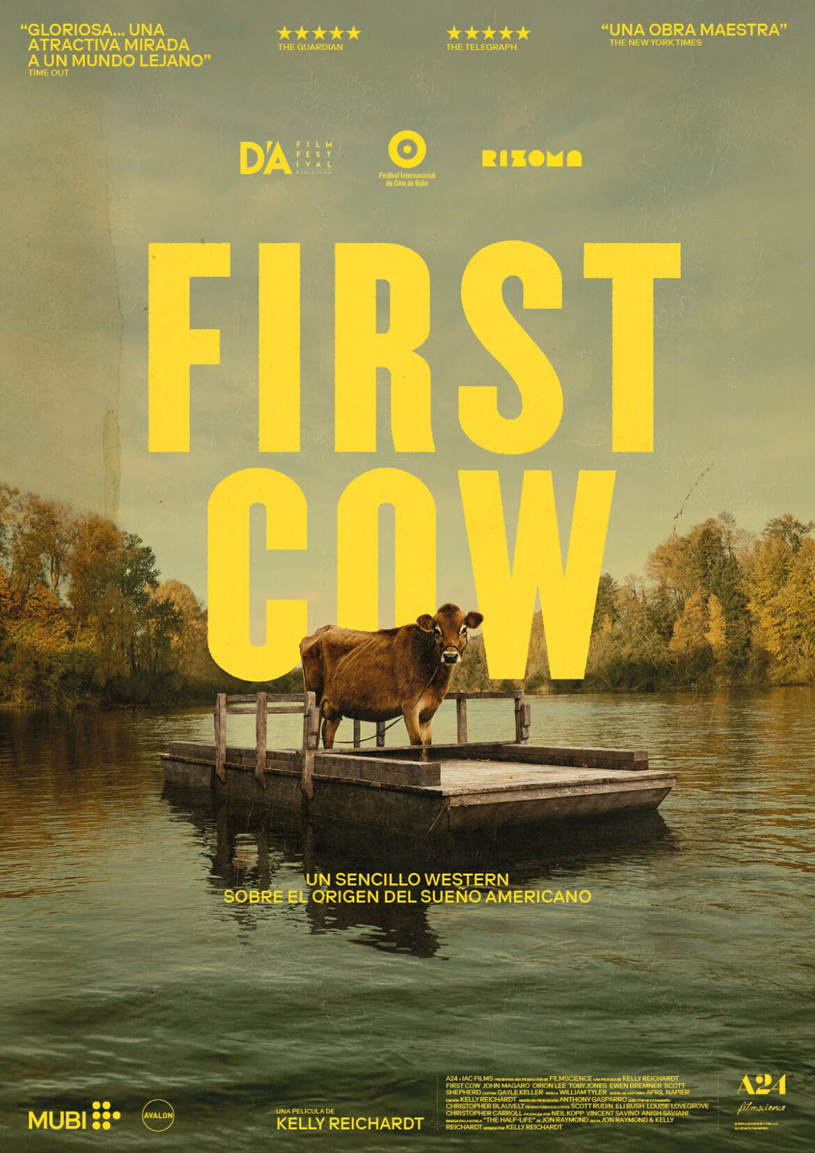 ‘First Cow’, de Kelly Reichart, mejor película internacional de 2021
