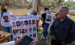 La Caravana Internacional de Búsqueda marcha en Durango