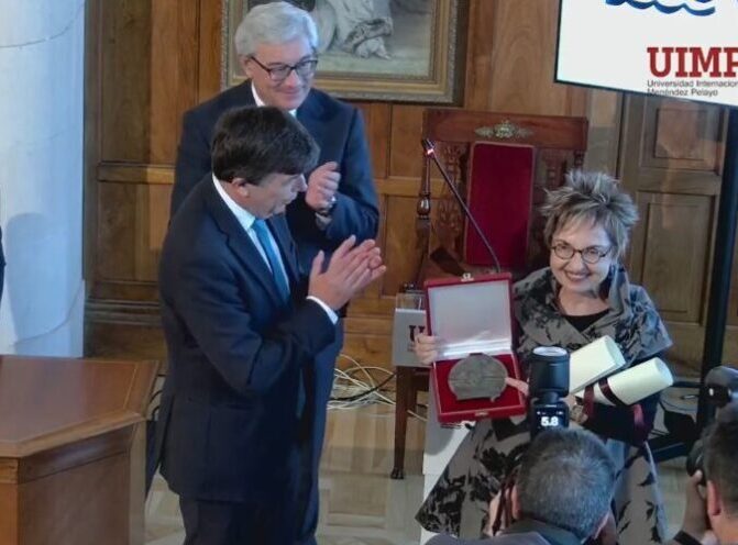 Concepción Company recibe el Premio Internacional Menéndez Pelayo