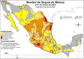 Uno de cada dos municipios en México tiene sequía y 39 ya enfrentan &quot;sequía extrema&quot;, según monitoreo de Conagua