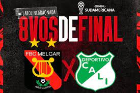 Melgar vs Deportivo Cali: fechas y horarios del choque por octavos de la Copa Sudamericana 2022