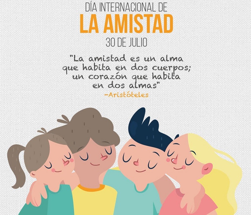 «Amistad es amigo»: Día Internacional de la Amistad