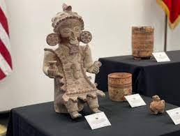 México recupera 43 piezas arqueológicas desde Italia