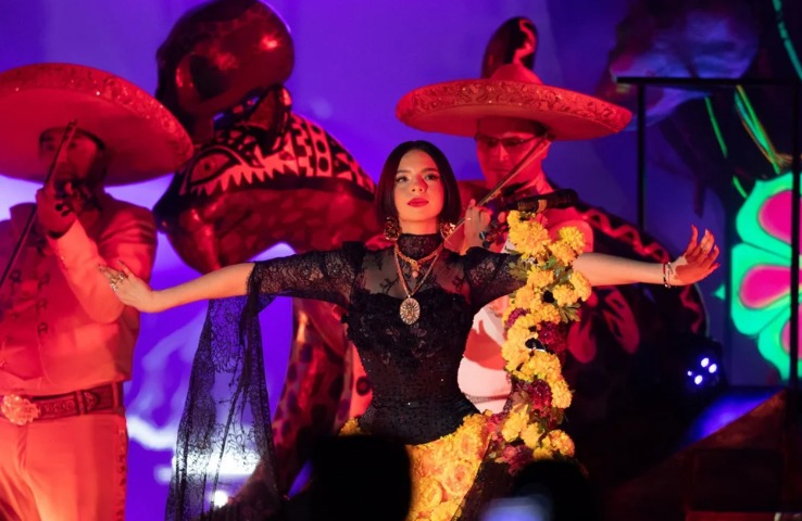 Así fue la gran noche de Ángela Aguilar en el Zócalo de la CDMX