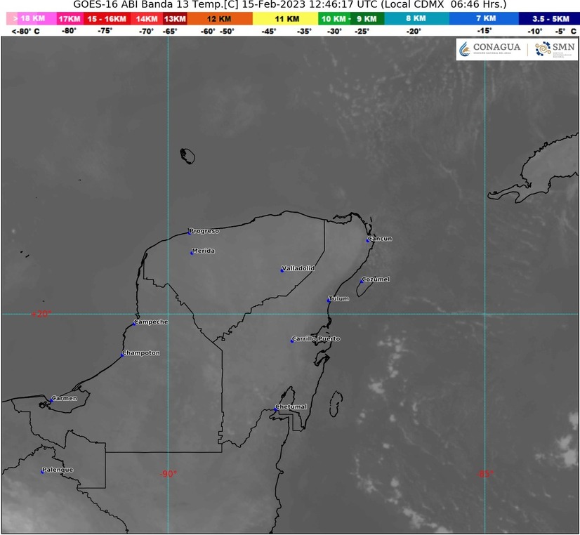 Pronostican "surada" y lluvias aisladas en Quintana Roo