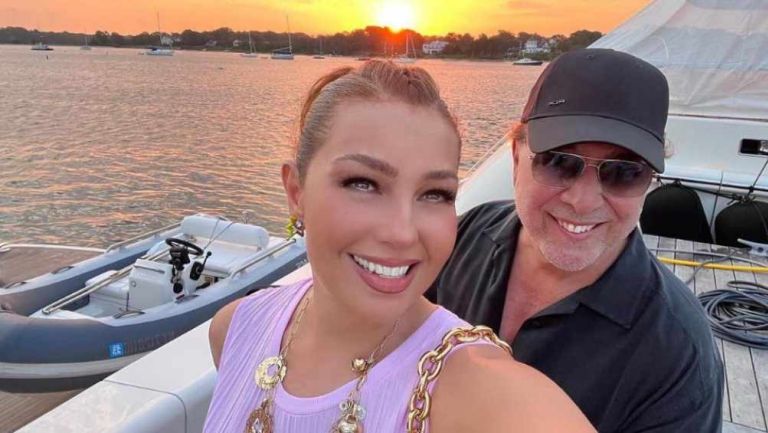 Thalía y Tommy Mottola estarían separados