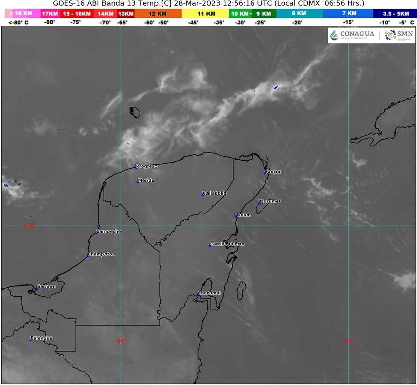 En Quintana Roo, martes muy caluroso y sin lluvia