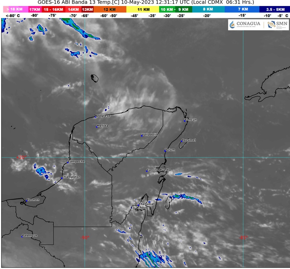 Prevén clima extremadamente caluroso para Quintana Roo