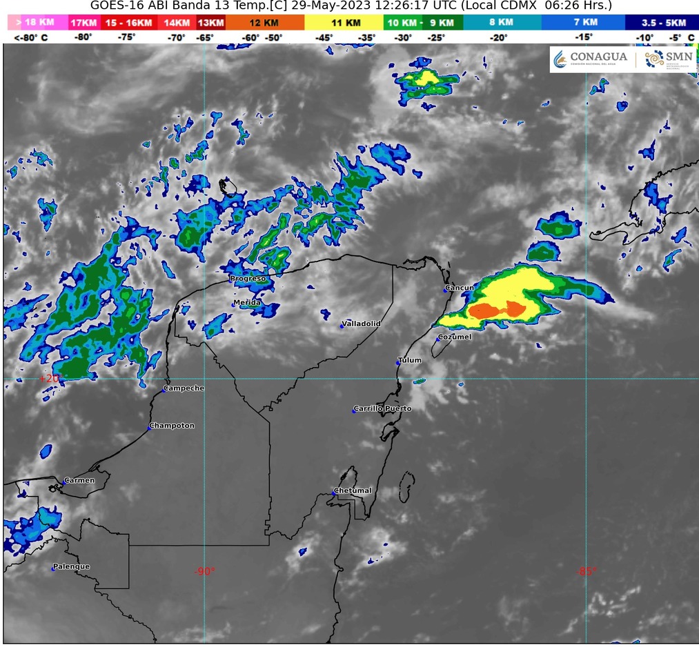 El termómetro alcanzará los 40 grados centígrados en Quintana Roo