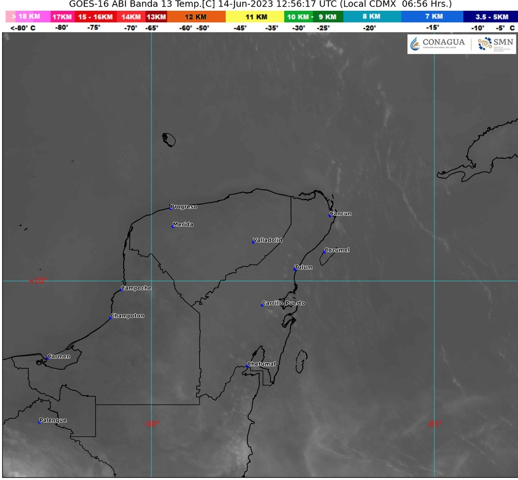 Persistirán el calor y esperan lluvias aisladas para Quintana Roo