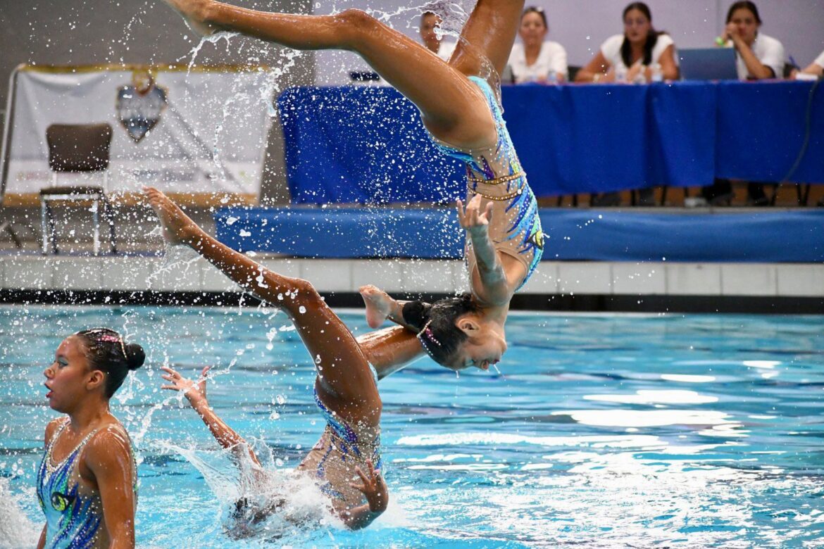 Natación artística le da a Quintana Roo ocho medallas en los Nacionales CONADE 2023