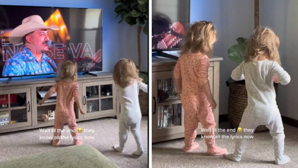 Las adorables niñas estadounidenses conquistan las redes bailando al ritmo de Grupo Frontera