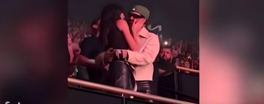 ¡ATRAPADOS! Kendall Jenner y Bad Bunny se besan en el concierto de Drake