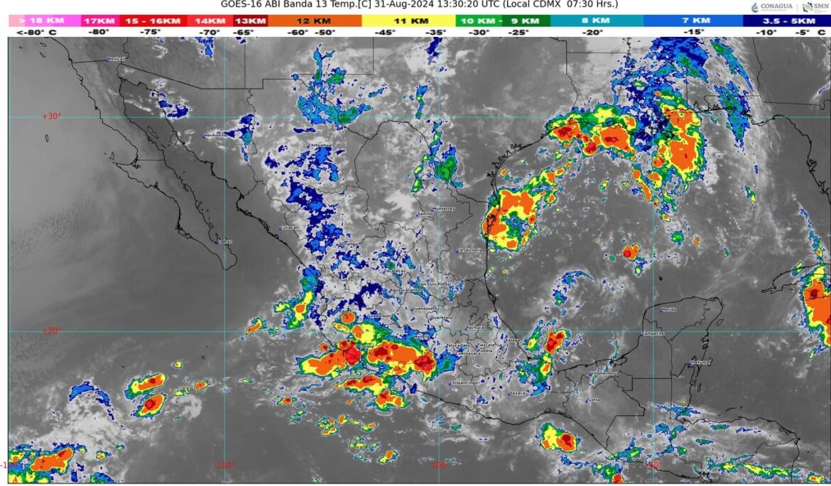 Frente Frío Número 1 afectará el norte del país