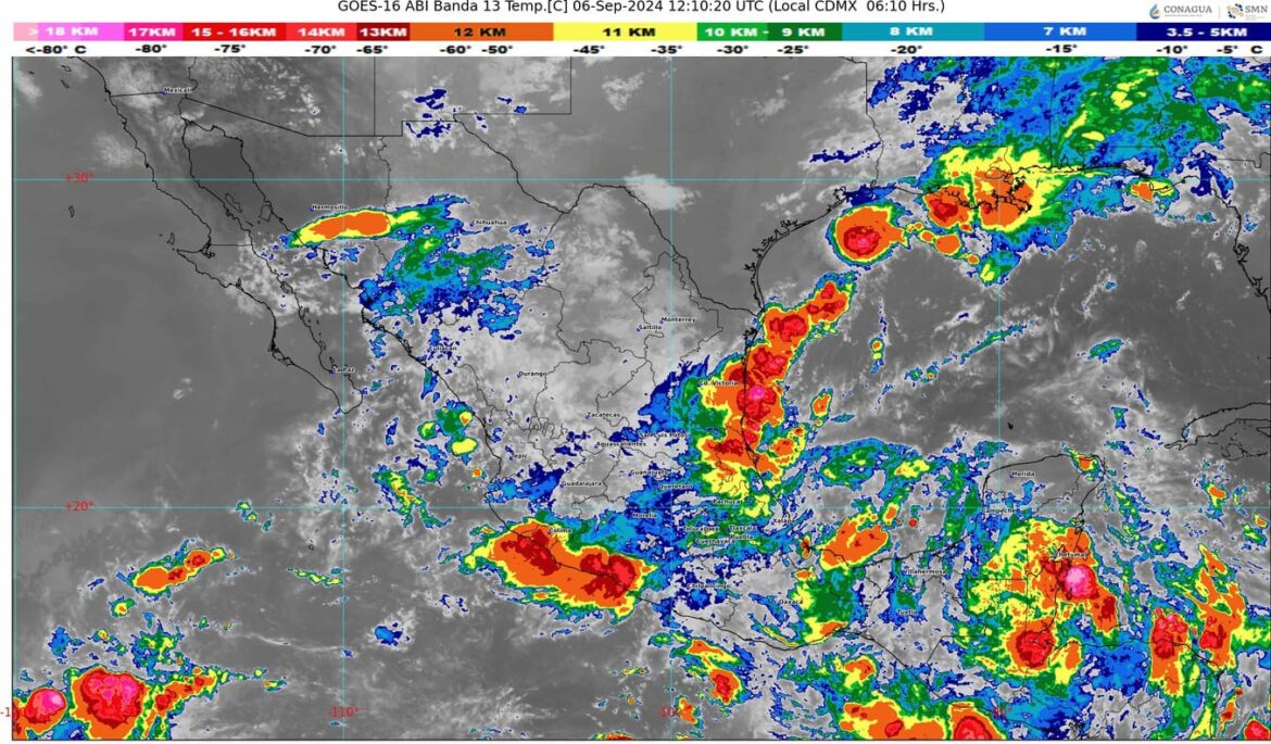 Masa de aíre frío originará primer norte en Veracruz