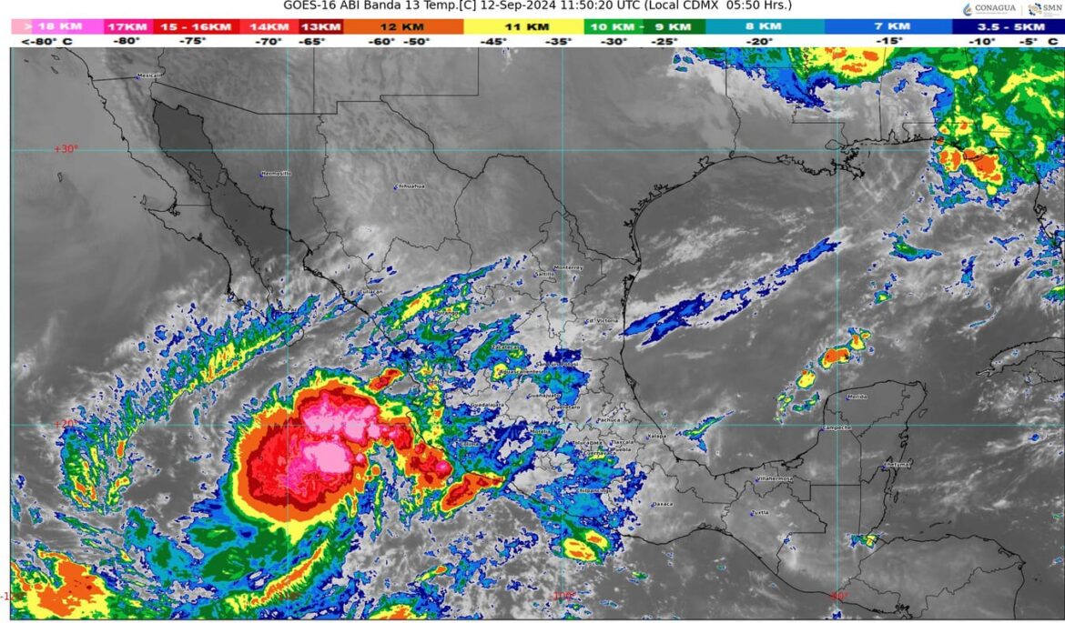 Se formaría ciclón tropical en el Pacífico