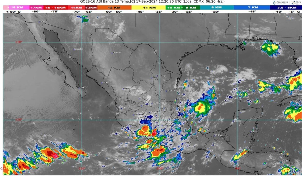 Frente frío No. 2 impacta el noroeste de México