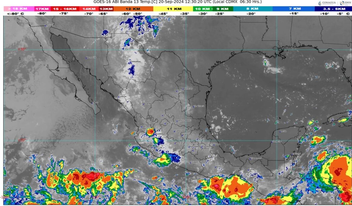 Esperan lluvias en Oaxaca y Chiapas