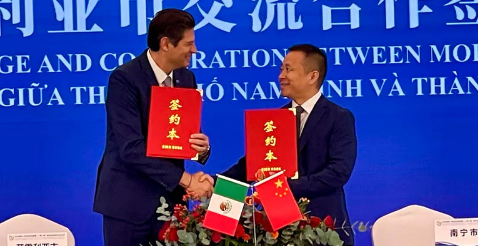 Firman hermanamiento Morelia y Nanning, China