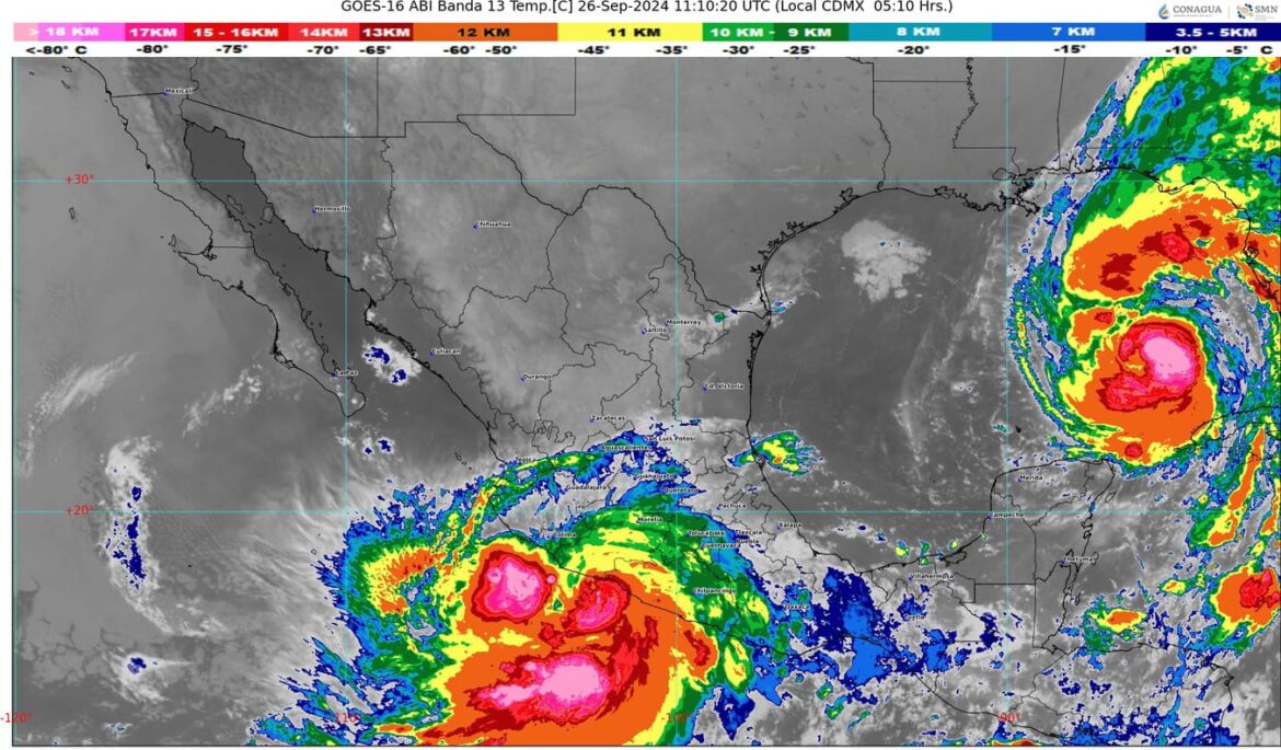 El frente frío número 3 ingresará al Golfo de México