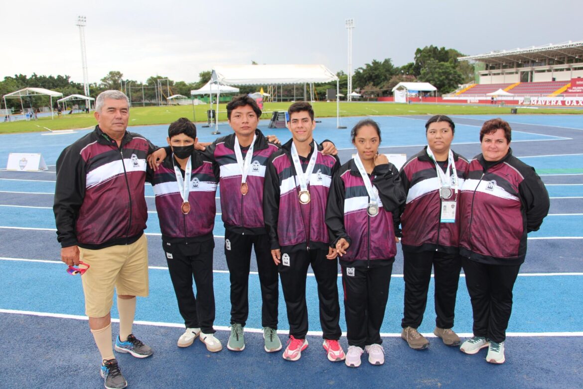 Paratletismo quintanarroense cierra con 32 preseas en los Paranacionales CONADE 2024