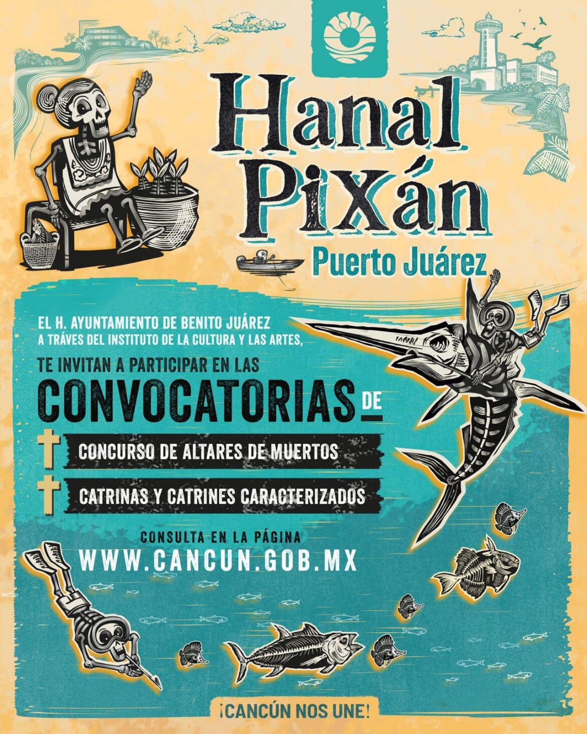 Invita Ana Paty Peralta a concursos de “Hanal Pixán”