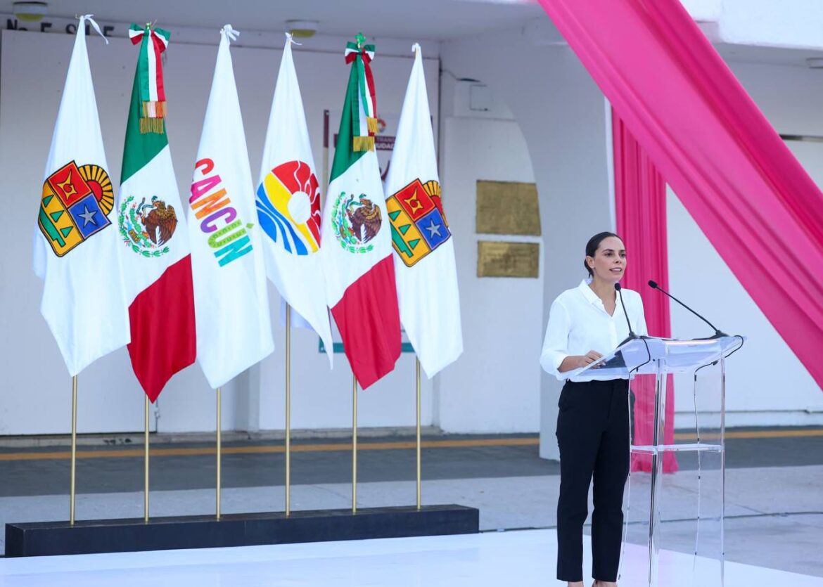 Ana Paty Peralta presenta decálogo por el bienestar del pueblo cancunense