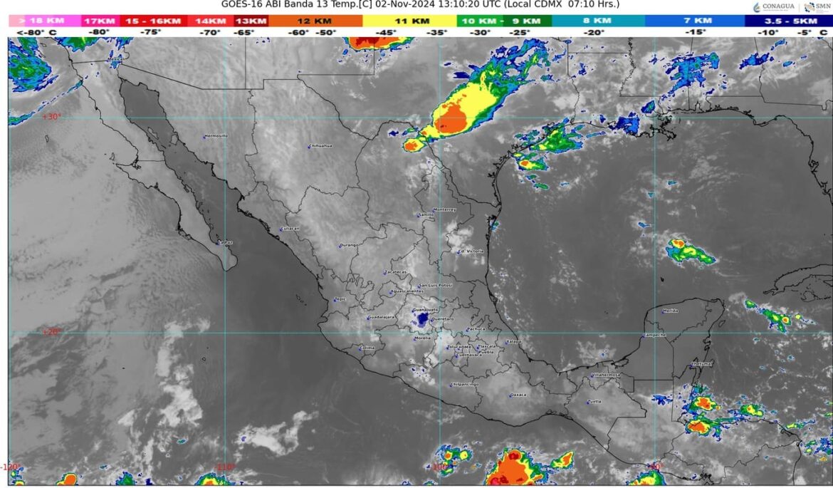 Frente frío trae nevadas al norte de Baja California