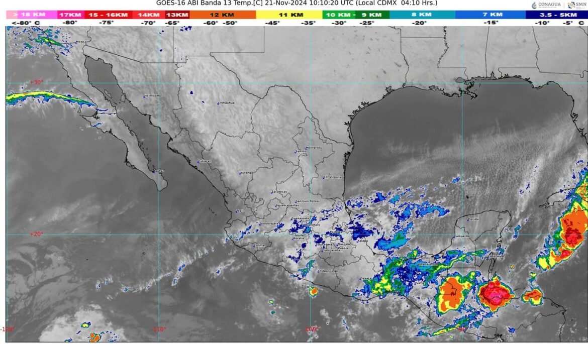 El evento de “Norte” intenso se mantiene