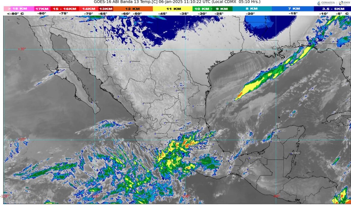 Pronostican “norte” en el litoral del Golfo de México