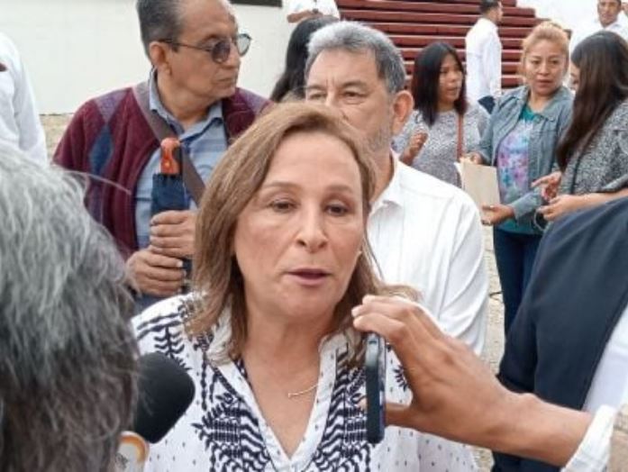 Rocío Nahle García, Gobernadora de Veracruz, afirma que a finales de enero arrancaran los trabajos de rehabilitación del bulevar la Cangrejera.