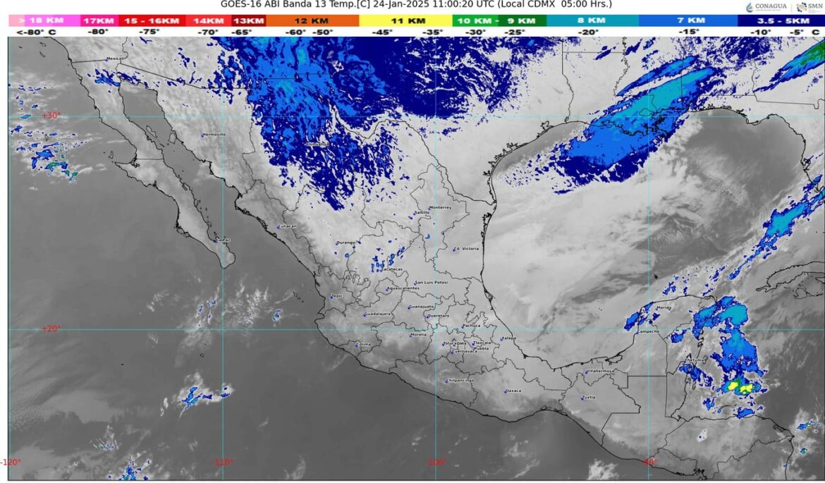 Pronostican evento de “Norte” intenso en México