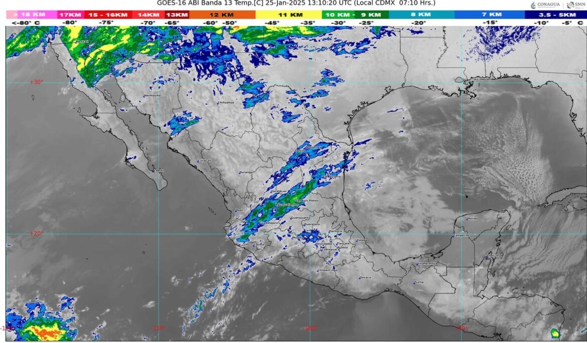 Temperaturas en ascenso, lluvias aisladas y vientos fuertes en varias regiones de México