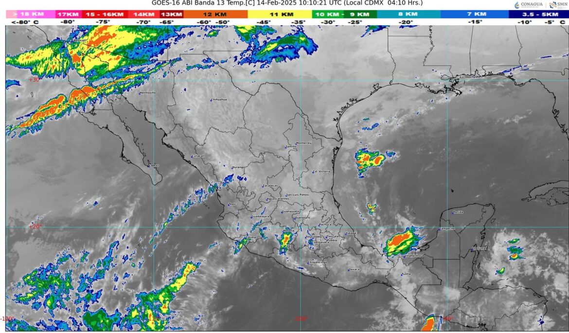 El frente frío número 27 ingresará a México